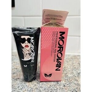 Morovan Clear Poly Nail Gel Nail Extension Builder 60g/2 fl oz Sealed